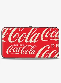 Coca-Cola Drink Coca Cola Close Up Hinged Wallet