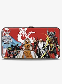 Dungeons and Dragons Group Pose and Ampersand Icon Hinged Wallet