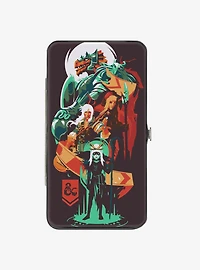 Dungeons and Dragons Character Collage Hinged Wallet