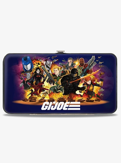 GI Joe Universe Agents  Explosion Group Pose and Logo Hinged Wallet