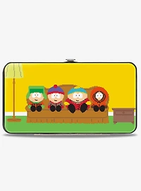 South Park Boys 8 Bit Couch Pose Hinged Wallet