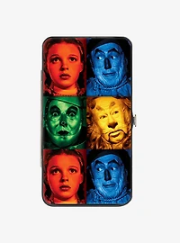 The Wizard of Oz Character Pose Blocks Hinged Wallet