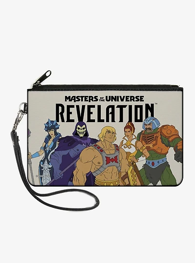 Masters of the Universe Masters of the Universe Revelation Group and Logo Zip Clutch Wallet