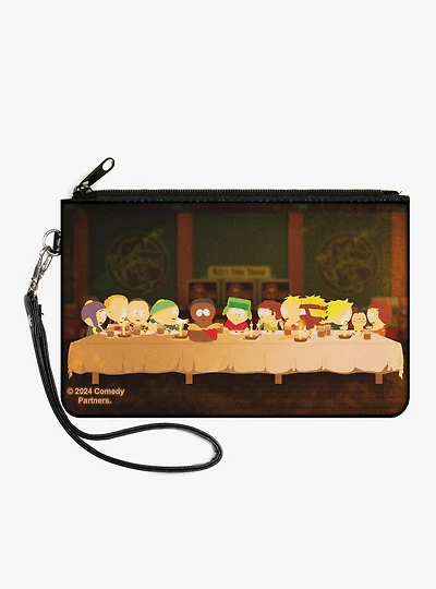 South Park Last Supper Group Pose Zip Clutch Wallet