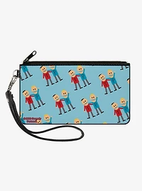 South Park Terrance and Phillip Hugging Pose Zip Clutch Wallet