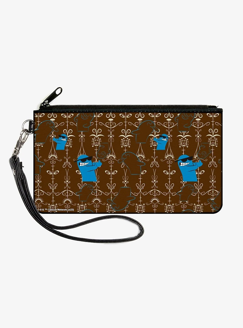 Fosters Home For Imaginary Friends Bloo Poses Zip Clutch Wallet