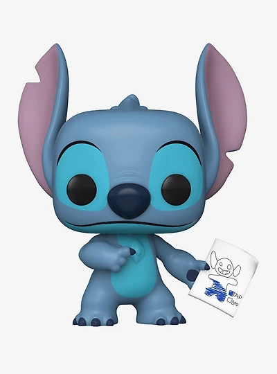 Funko Pop! Disney Lilo & Stitch Stitch with Mood Chart Vinyl Figure
