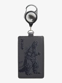 Godzilla Gray Retractable Lanyard