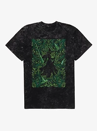 Wicked: For Good Elphaba Silhouette Mineral Wash T-Shirt
