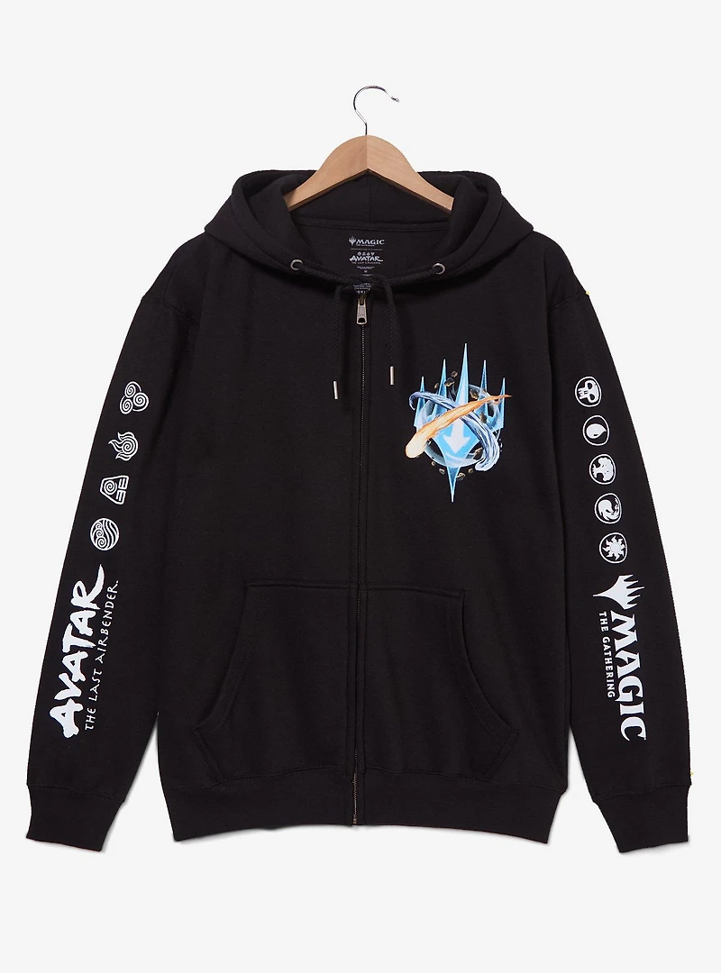 Magic: The Gathering x Avatar: Last Airbender Characters Zippered Hoodie - BoxLunch Exclusive