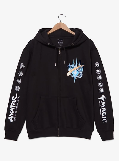 Magic: The Gathering x Avatar: Last Airbender Characters Zippered Hoodie - BoxLunch Exclusive
