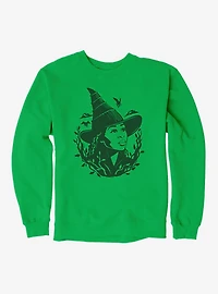 Wicked: For Good Elphaba Shadow Portrait Sweatshirt