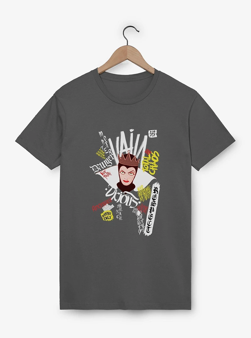 Disney Villains Evil Queen Graffiti T-Shirt Box Lunch Exclusive