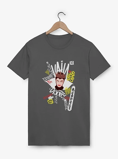 Disney Villains Evil Queen Graffiti T-Shirt Box Lunch Exclusive