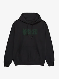 Wicked: For Good Green Stylized Logo Hoodie