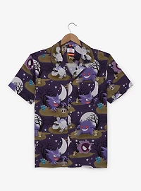 Opposuits Pokémon Ghost Type Allover Print Woven Button-Up - BoxLunch Exclusive
