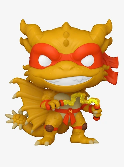 Funko Pop! Animation Teenage Mutant Ninja Turtles x Godzilla Michelangelo x King Ghidorah Vinyl Figure