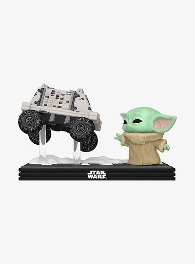 Funko Pop! Moment Star Wars The Mandalorian and Grogu Grogu with Polar Mouse Droid Vinyl Bobblehead