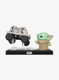 Funko Pop! Moment Star Wars The Mandalorian and Grogu Grogu with Polar Mouse Droid Vinyl Bobblehead