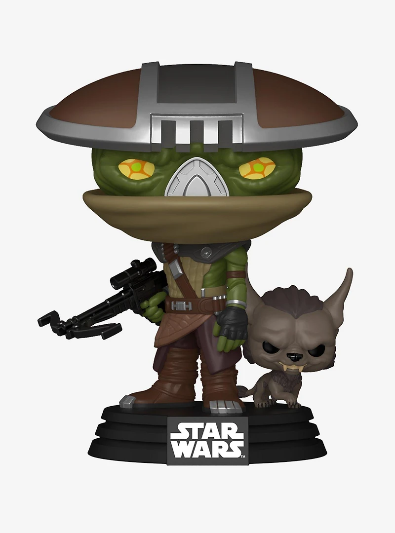 Funko Pop! Star Wars The Mandalorian and Grogu Embo & Keibu Vinyl Bobblehead