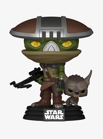 Funko Pop! Star Wars The Mandalorian and Grogu Embo & Keibu Vinyl Bobblehead