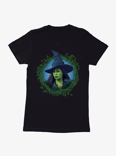 Wicked: For Good Elphaba Portrait Womens T-Shirt