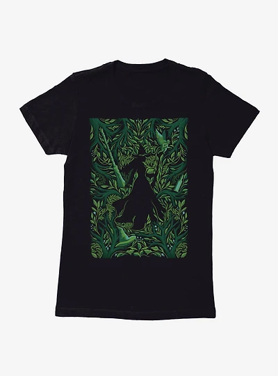 Wicked: For Good Elphaba Silhouette Womens T-Shirt