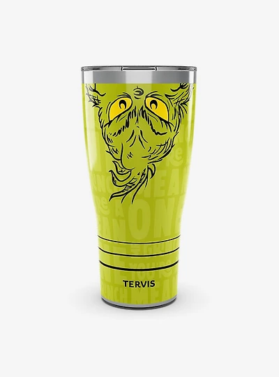 Dr. Seuss Grinch Who Stole Christmas Mean One 30oz Tumbler with Slider Lid