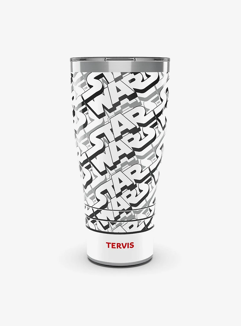 Star Wars Logo Pattern 30oz Tumbler with Slider Lid