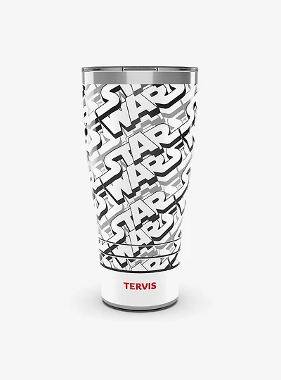 Star Wars Logo Pattern 30oz Tumbler with Slider Lid