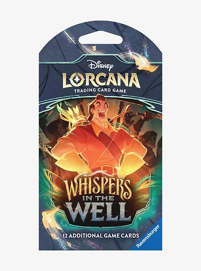 Disney Lorcana Trading Card Game Whispers in the Well Card Pack