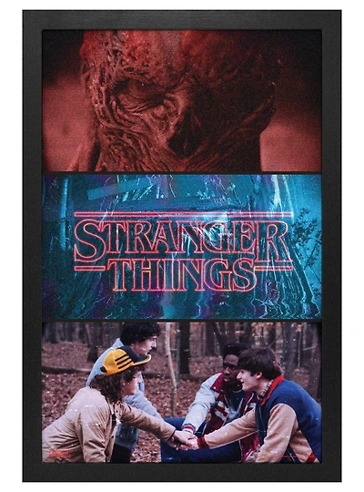 Stranger Things Vecna Watching Framed Poster