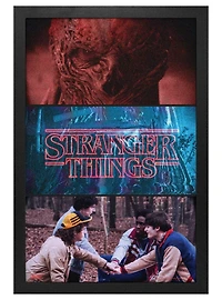 Stranger Things Vecna Watching Framed Poster