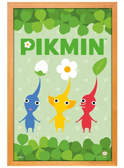 Pikmin Trio Framed Poster