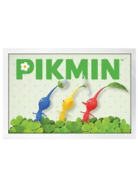 Pikmin Run Through Framed Poster