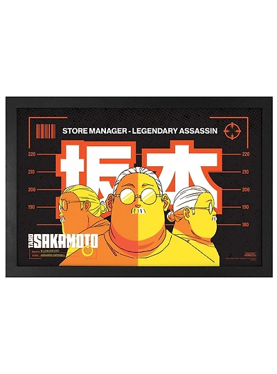 Sakamoto Days Legendary Framed Poster