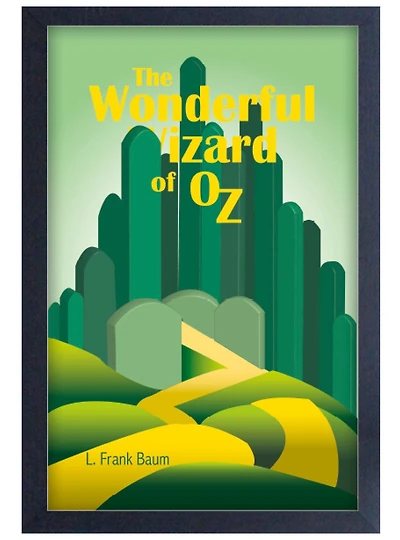 Jirovec Wizard Of Oz Framed Poster