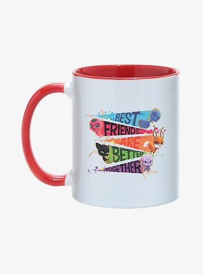 Miraculous: Tales Of Ladybug & Cat Noir Kwami Best Friends Are Better Together 11oz Mug