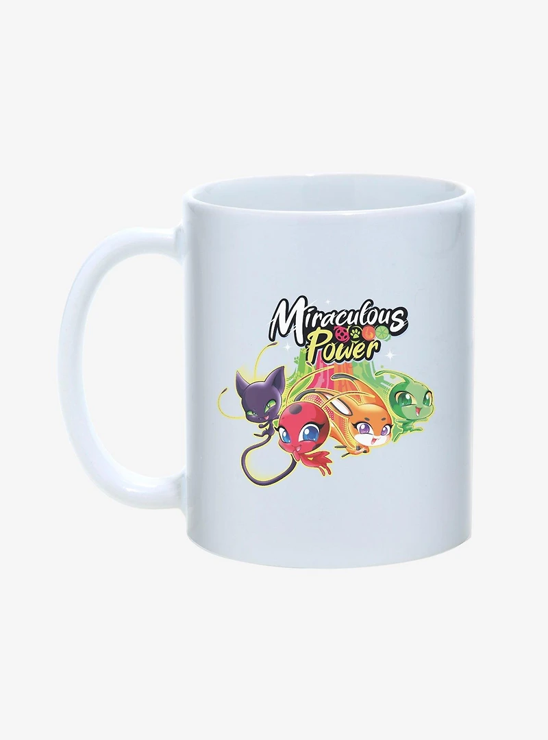Miraculous: Tales Of Ladybug & Cat Noir Miraculous Power Kwamis 11oz Mug