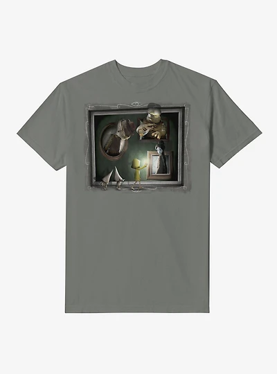 Little Nightmares Six, The Lady, Janitor, Butcher & Nomes Garment Dye T-Shirt