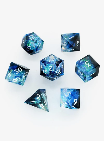 Everything Dice Stardust Geode Dice Set