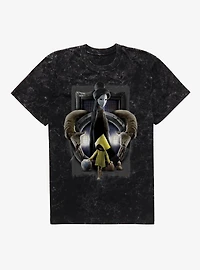 Little Nightmares The Lady And Six Mineral Wash T-Shirt