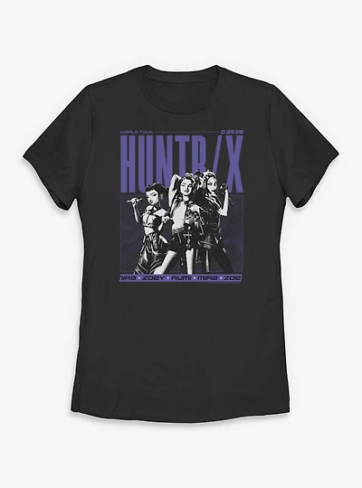 KPop Demon Hunters World Tour Huntrix Womens T-Shirt