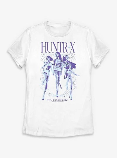 KPop Demon Hunters Huntrix What It Sound Like Womens T-Shirt