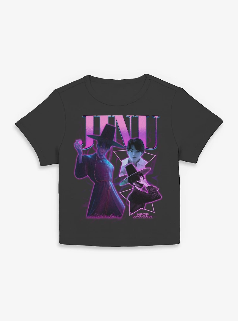 KPop Demon Hunters Saja Boys Jinu Collage Womens Baby T-Shirt