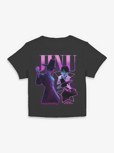 KPop Demon Hunters Saja Boys Jinu Collage Womens Baby T-Shirt
