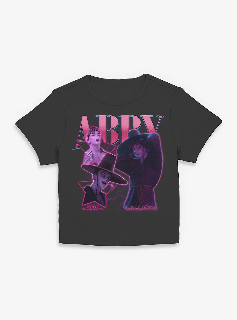 KPop Demon Hunters Saja Boys Abby Collage Womens Baby T-Shirt