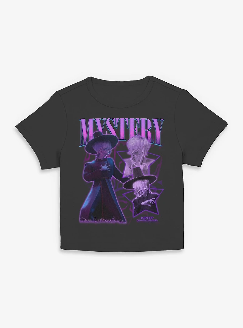 KPop Demon Hunters Saja Boys Mystery Collage Womens Baby T-Shirt