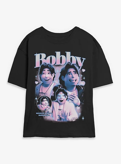KPop Demon Hunters Bobby Best Manager Womens Skimmer T-Shirt