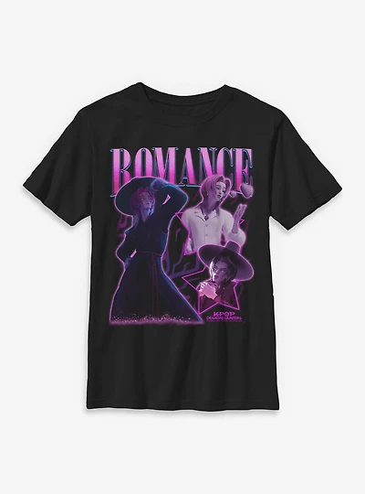 KPop Demon Hunters Saja Boys Romance Collage Youth T-Shirt